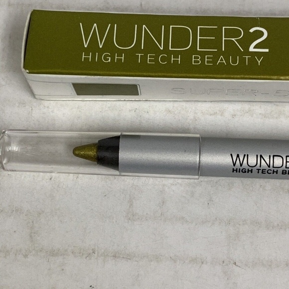 Wunder2 SUPER-STAY LINER Eyeliner Pencil Waterproof Eye Liner, Metallic Gold - Picture 3 of 5